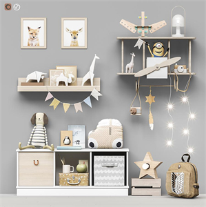 Toys and furniture set 96